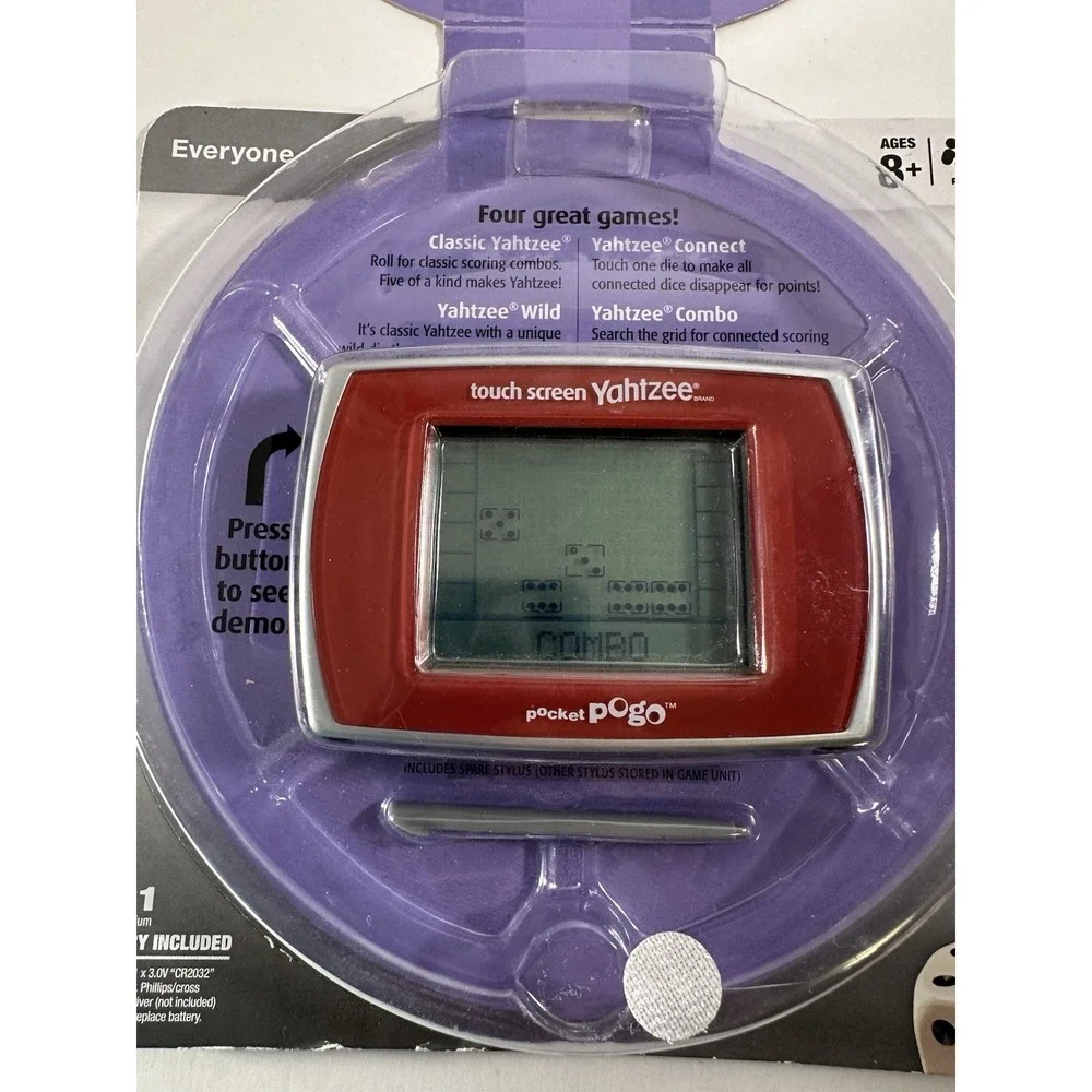 Yahtzee Touch Screen Pocket Pogo Handheld Electronic Game Hasbro 2009